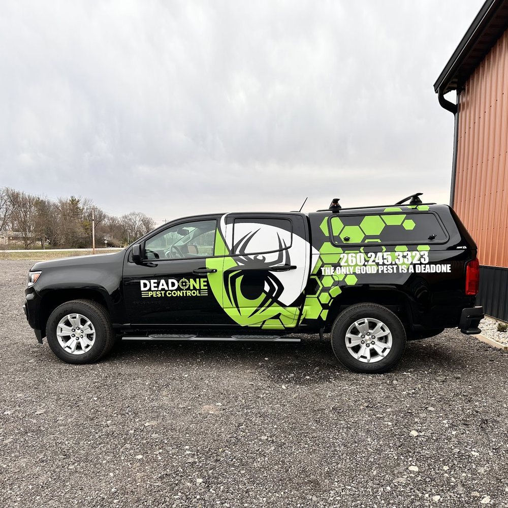 DeadOne Pest Control service truck